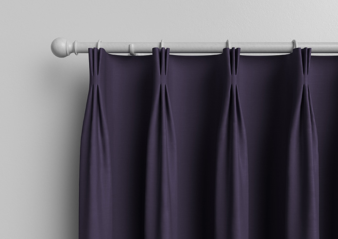 Kyoto Faux Silk, Berry - Made to Measure Curtains - Image 11